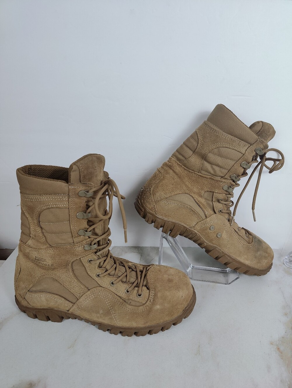 Belleville Women's 533ST Hot Weather Hybrid Steel Toe Assault Boots, Sz 11